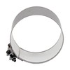 LANZZAS Stove Pipe Sealing Clamp Diameter 180 mm Unpainted Flue