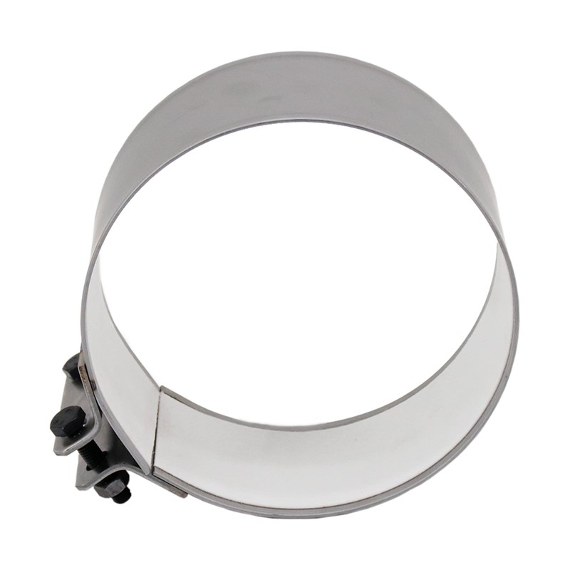 LANZZAS Stove Pipe Sealing Clamp Diameter 180 mm Unpainted Flue
