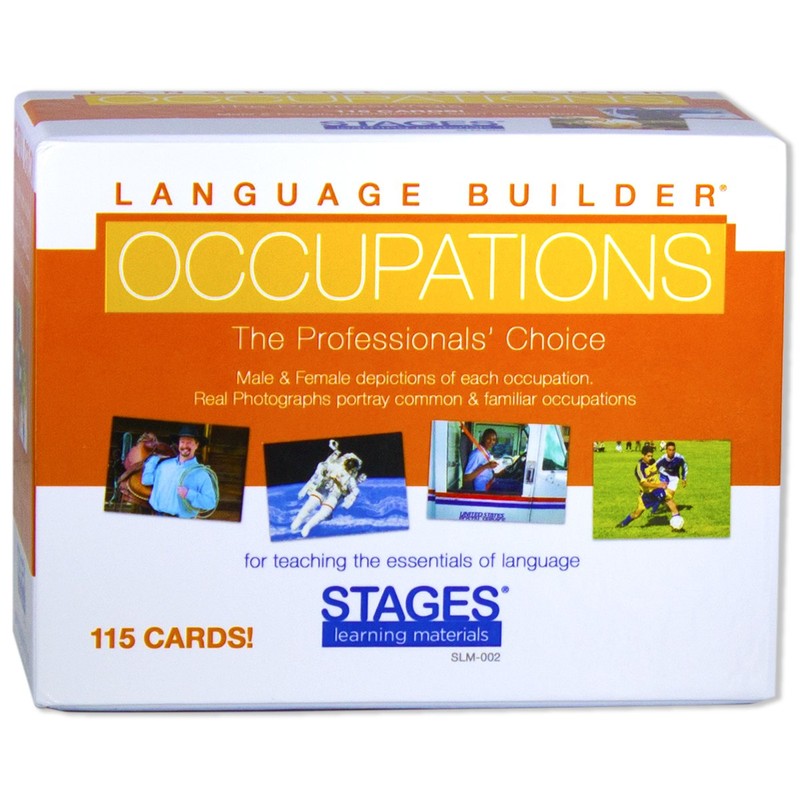 Stages Learning Materials Language Builder Occupation, Career & Community Helper