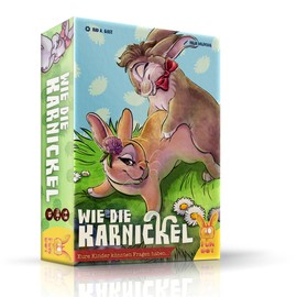 Funbot Like the Karnickel, Chaotic Card Game for 3-8 Players, German