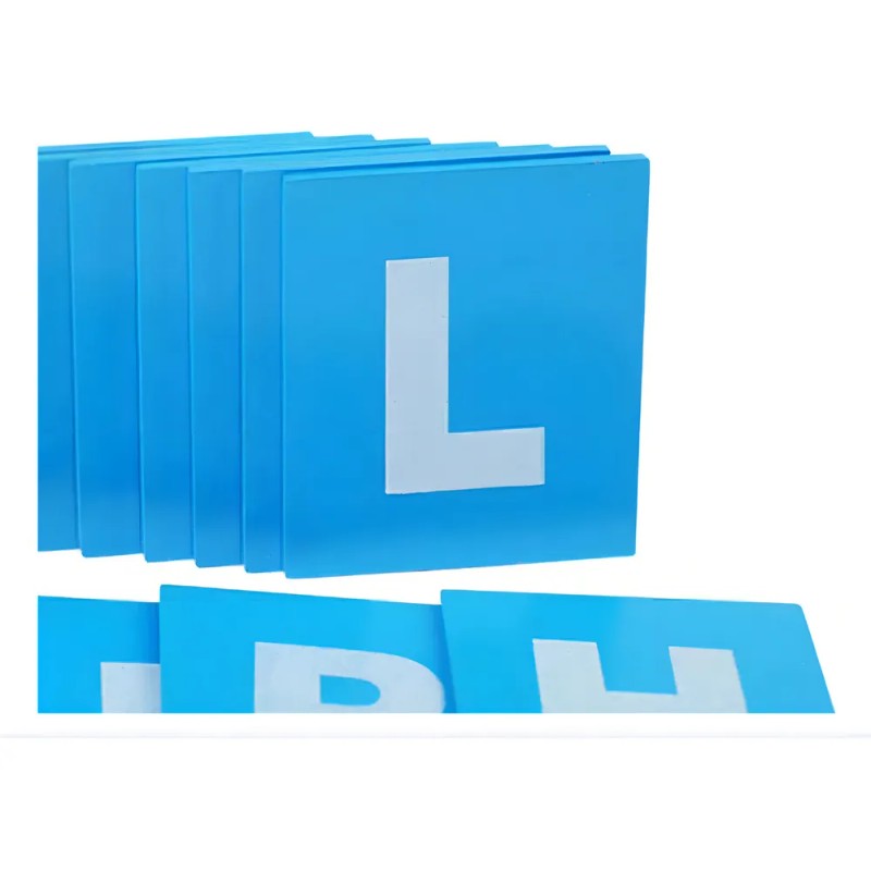 Letras De Papel De Lija Montessori, Material Didáctico