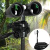 GGUFAY Universal Binoculars Tripod Adapter L Mount Metal Tripod Mounting
