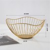 Soulnioi Fruit Basket Wire Fruit Bowl Iron Fruit Holder for