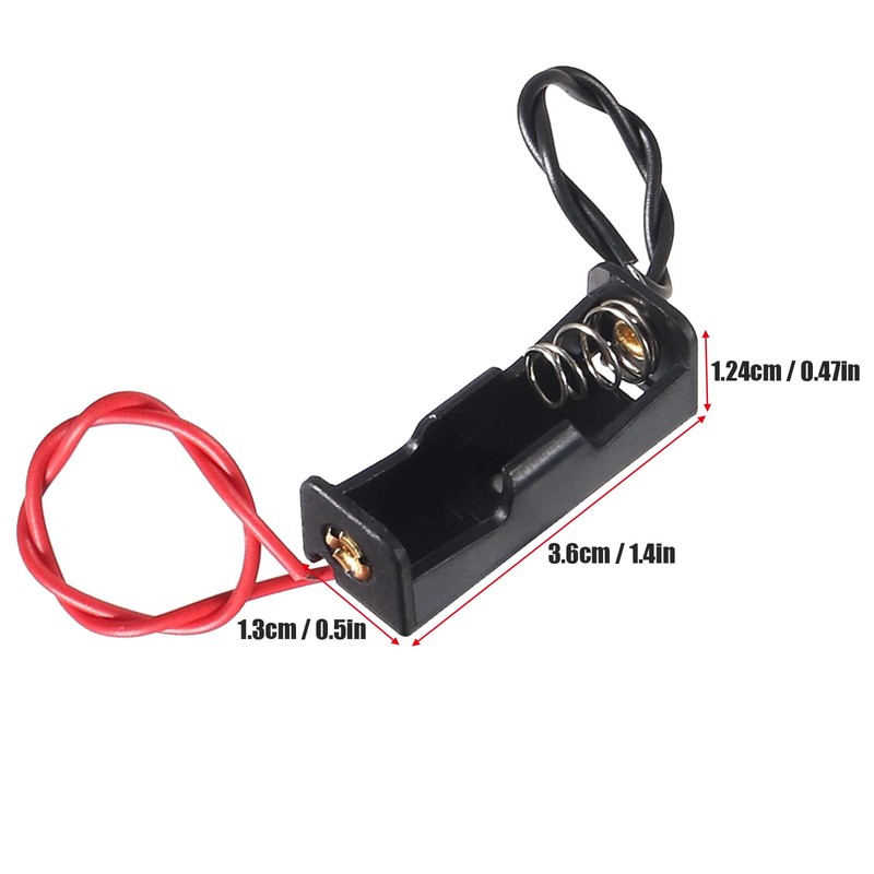 hrsyyl 10pcs 23A Battery Holde 12V 23A Battery Case Holder