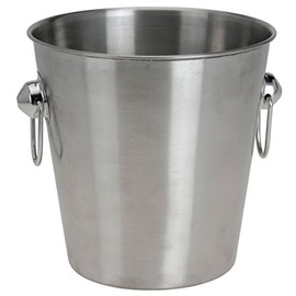 Wine Cooler 20 cm Stainless Steel Champagne Bucket Champagne Cooler Bucket Fl...