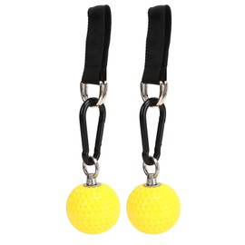 1Pair Climbing Training Power Grip Ball Climbing Pull Up Power Ball Hold Grips with Staps
