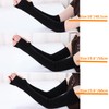 Facecozy Arm Warmer Women Warm Cashmere Blend Long Fingerless Gloves