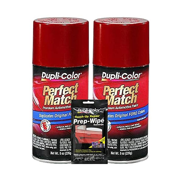 Dupli-Color Blaze Red Crystal Perfect Match Automotive Paint Compatible With