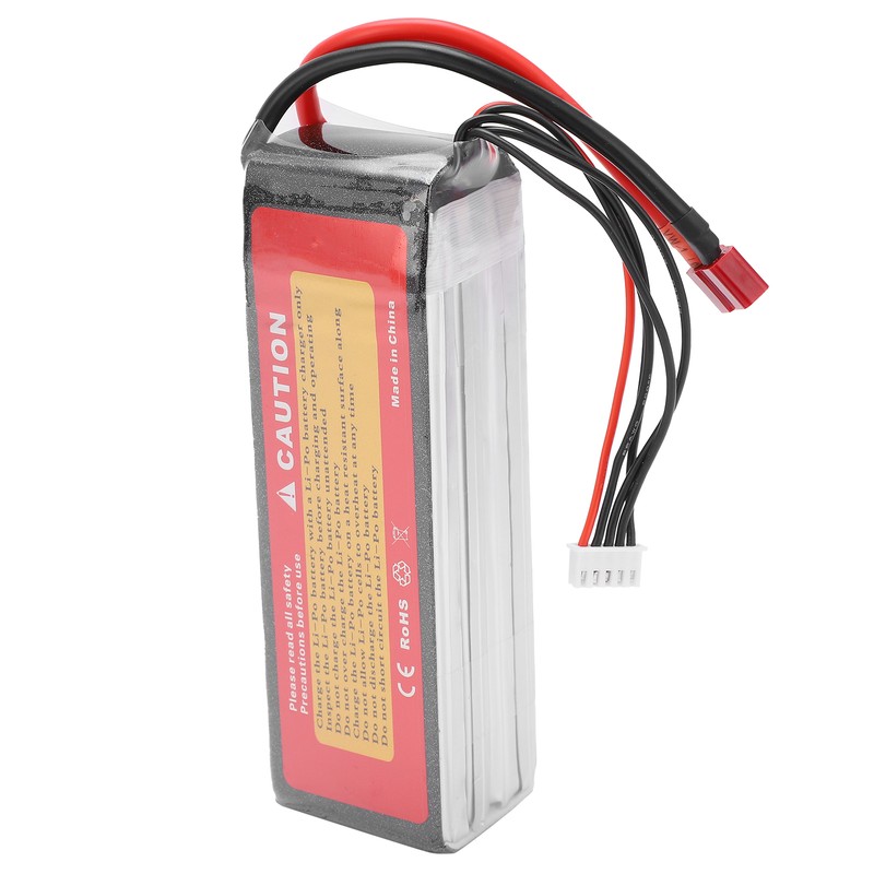 14.8V 5000mAh 40C Lipo Battery T Plug 4S Rechargeable Battery