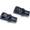 Kuryakyn Peg Adapters, Male Mount, Gloss Black