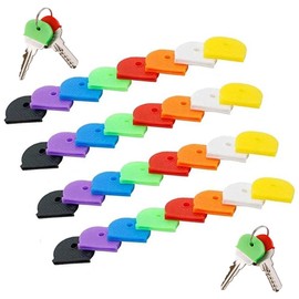Key Covers, Key Caps, Key Covers, 32 Pieces, Flexible Key Covers, Key Caps, Rubber Colourful Key Caps Covers, Key Identifier Rings, Colour.