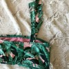 Dippin' Daisy's Nwt Dippin' Daisy's green Tropical Bikini Top Size