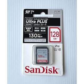 SanDisk SDSDUW3-128G-JNJIN Ultra Plus SDXC Memory Card 128GB