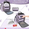 YOREPEK Large Nail Polish Organizer Holds 72 Bottles (15ml -