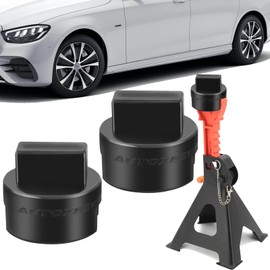 Rubber Jack Pad Lift Adapter for Mercedes A B C E M R S SLK CLA CLC CLK CLS GL/GLA Jack Lifting Tool Apex Rubber Jack Pad Jack Stand Pad Adapter (2 pcs)