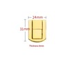 6pcs Toggle Catch Lock,Antique Vintage Lock, RETR Golden Hasp with