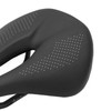 155mm Widen Carbon Fiber Leather Bicycle Saddle Cushion Hollow Cycling