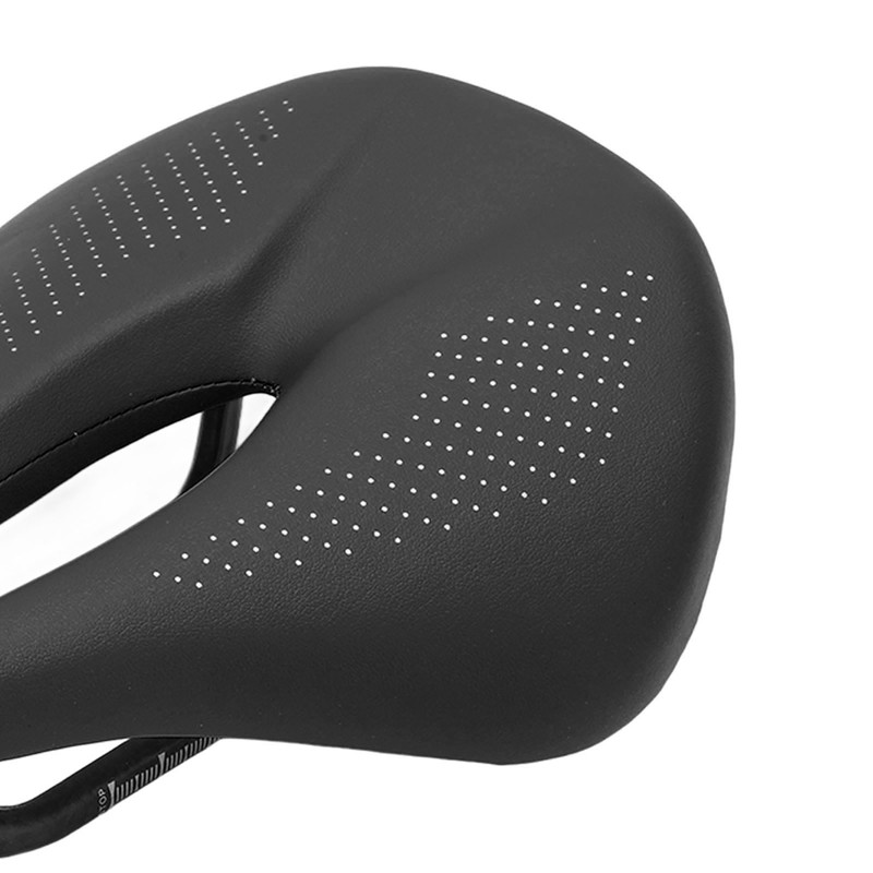 155mm Widen Carbon Fiber Leather Bicycle Saddle Cushion Hollow Cycling