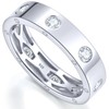LEONIDS Dainty Eternity Wedding Rings for Women | Moissanite or