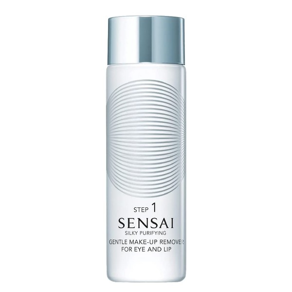 Kanebo Sensai Silky Purifying Gentle Make-Up Remover for Eye and Lip Makeup Remover Step 1, 100 ml