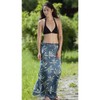 Cocoon - Silk Sarong Leaves - Wrap Skirt with Insectshield