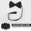 TORMEN Men Bow Tie Classic Bowtie Formal Pre-Tied Adjustable Length