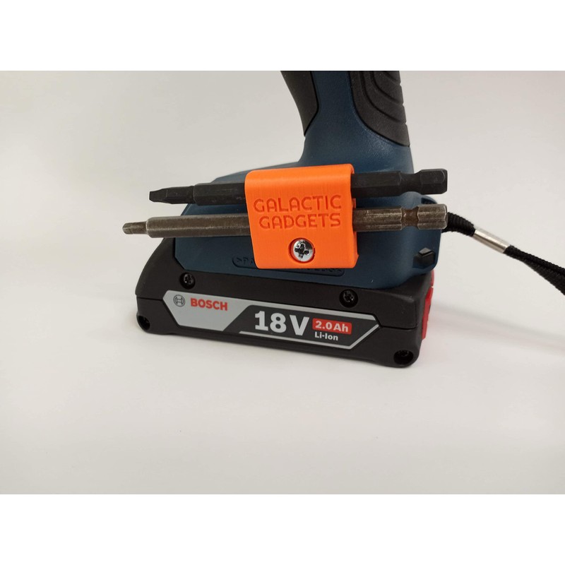 Side Mounted MAGNETIC Bit Holder for Makita 18V, Ryobi 18V,