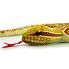 Goldpython Cuddly Toy Snake Python Albino Plush Snake Yellow Plush