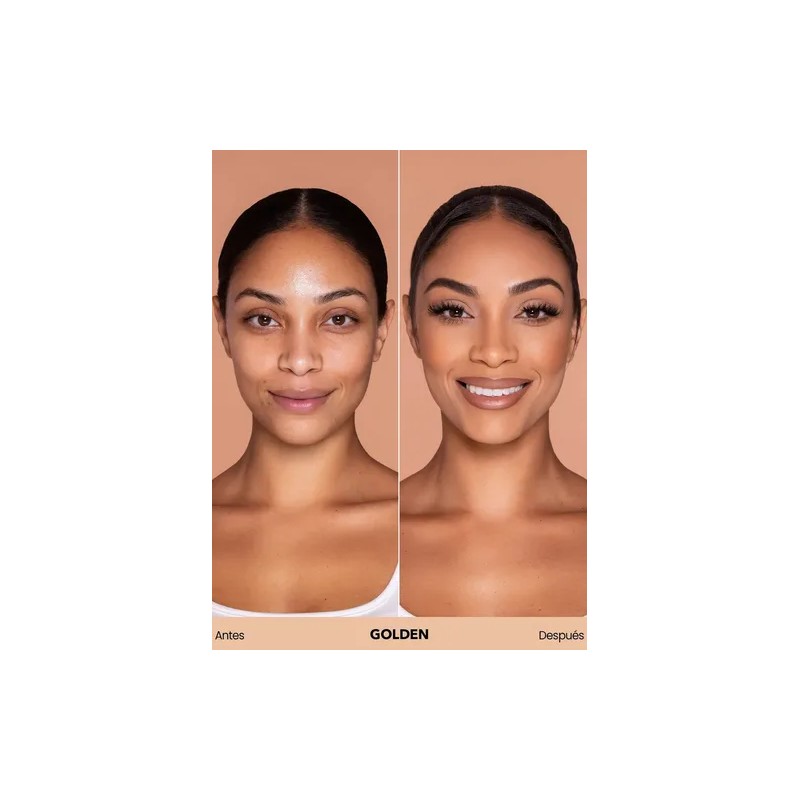SHEGLAM Complexion Pro Base Líquida Mate Larga Duración - Golden
