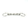 JA Horse Metallic Keyring Horse Rider Pony, Bit Silver