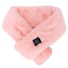 USB Heated Scarf Adjustable Neck Heating Scarf Detachable Plush Warming