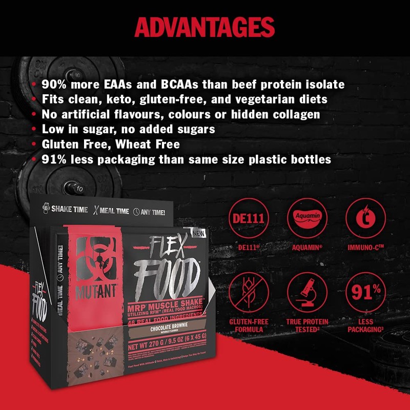 Flex Food Vanilla Cupcake 880 g