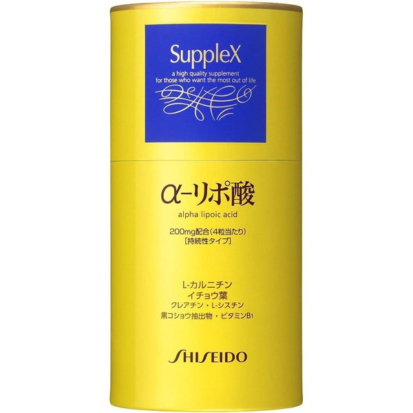  Shiseido Supplex Alpha-Lipoic Acid (N), 120 Tablets