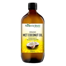 Nature's Shield Organic MCT Coconut Oil 500 ml