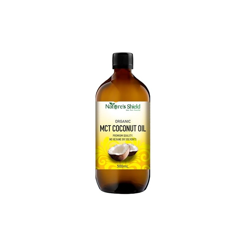 Nature's Shield Organic MCT Coconut Oil 500 ml
