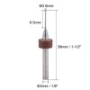 uxcell PCB Drill Bits 0.6mm Tungsten Carbide Rotary Tool Jewelry