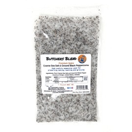 YANKEETRADERS® Butchers Blend, Premium Sea Salt & Pepper Mix, 1 Pound Pack