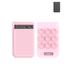 Case for PLAUD Note AI Voice Recorder,Full Coverage Protective Cove - Repeatable Washable, All-inclusive Protection, Drop Protection,Pink