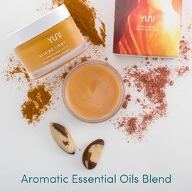 YUNI Beauty Body Moisture Balm (2 oz) Gliding Light Illuminating Balm for Glowing Skin - Nourish, Restore, Hydrate Dry Skin - Natural Skin Care, Vegan, Paraben-Free, Cruelty-Free