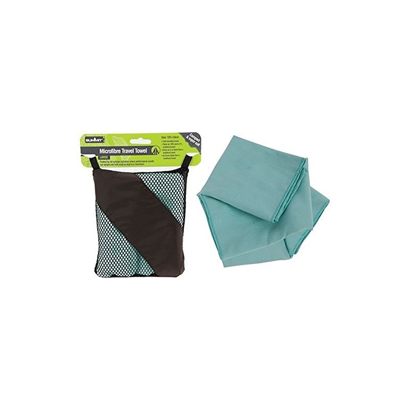PMS SUMMIT MICRO FIBRE TREKKING TOWEL CARRY BAG 120 X