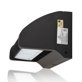 5,200 Lumen - 40 Watt Rotating Wall Pack - High Efficiency 130 Lumen to watt - Brown Color
