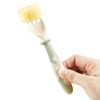 PandaEar Juego de 6 cucharas de silicona para bebé, cucharas