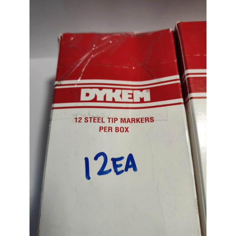 Dykem NEW!! DYKEM Permanent Industrial Marker, Ink-Based, Black, Medium, 16003,