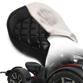 Rider Driver Seat for Can Am Ryker Black Wide And High Driver Comfort Seat Compatible with Can Am Ryker 600 900 Sport Rally Edition 2019-2024 (Black 2)