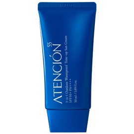 ATENCIÓN 55 Outdoor Waterproof Tone Up Sunscreen, SPF50+ PA++++, 50ml/1.69 fl.oz