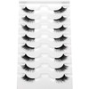 Half Lashes Strips False Eyelashes Fairy Natural Lashes Cat Eye