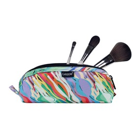 Gloppie - Soporte para brochas de maquillaje portátil para viaje, Acuarela