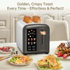 SEEDEEM Toaster 2 Slice, Real Touch Screen with LCD Display,