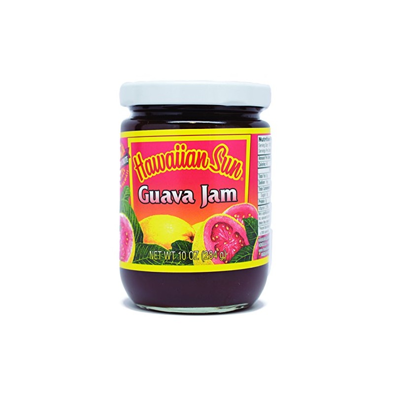 Hawaiian Sun Guava Jam (Made in Hawaii) 10 oz