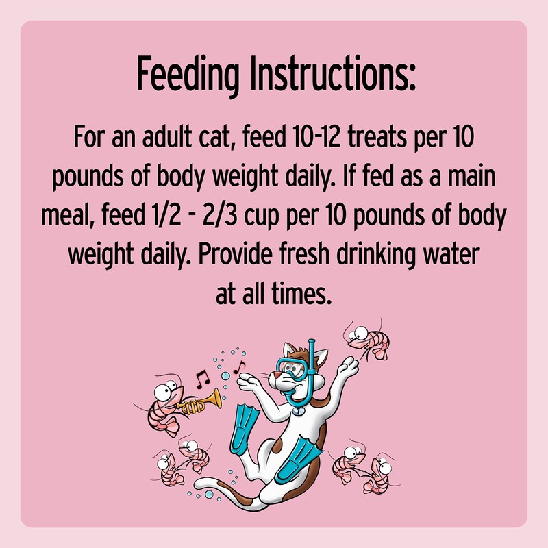 TEMPTATIONS Classic Crunchy and Soft Cat Treats Shrimpy Shrimp Flavor,